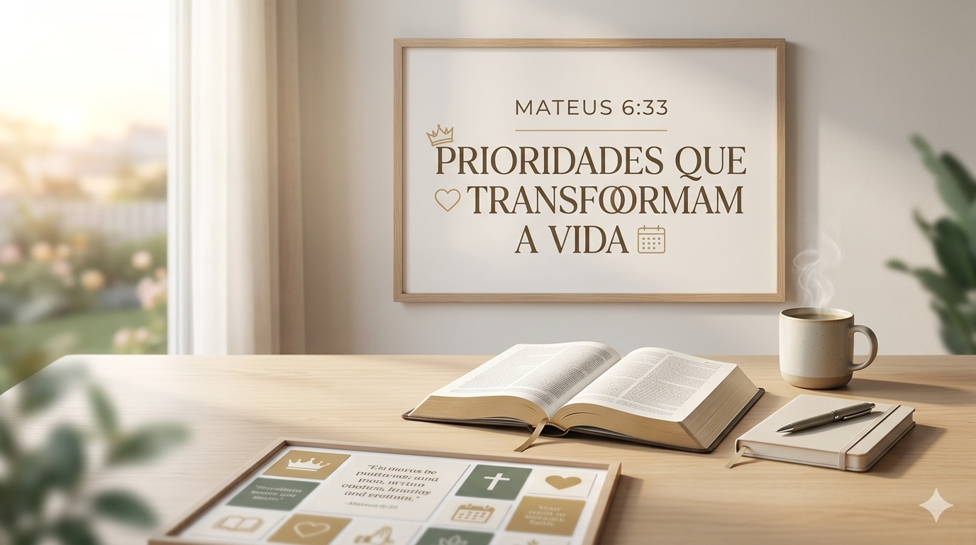 Mateus 6:33 – Prioridades que Transformam a Vida