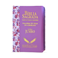 Biblia Jumbo Letra Extra Gigante Harpa Feminina Índice Rosa